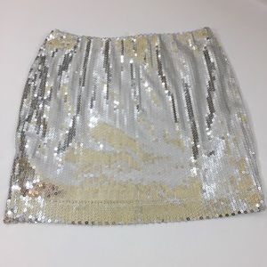 Sequin Mini Skirt